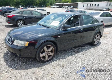 2004 Audi A4 3.0 из США, поврежденный, VIN WAULT68E44A287816